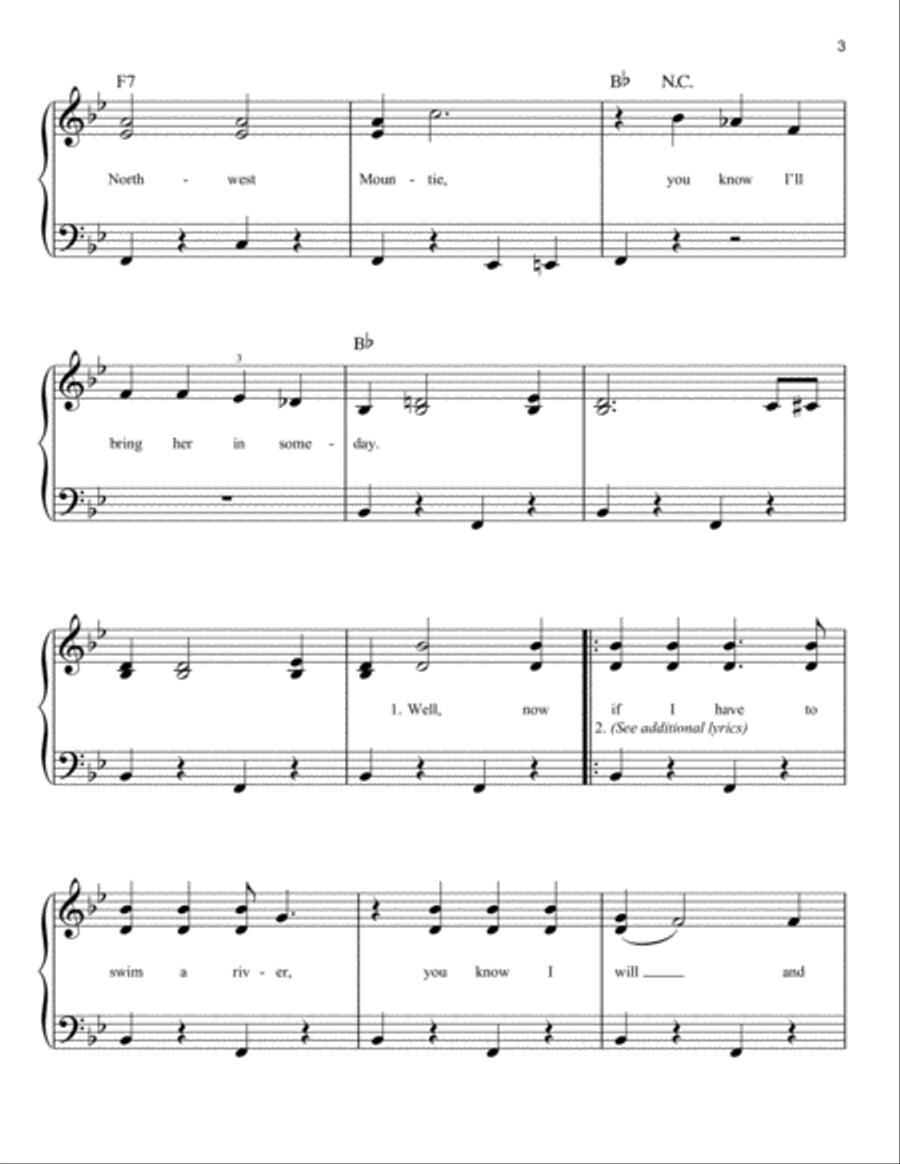 Searchin' Searchin' Easy Piano scores gallery preview page 3