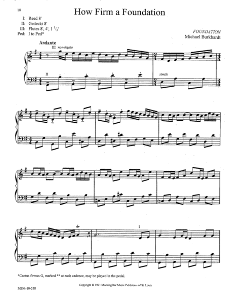 Music for Manuals - General and Fall Festivals Organ scores gallery preview page 6