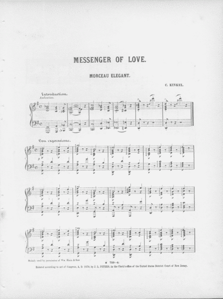 Messenger of Love. Love's Response. Polka