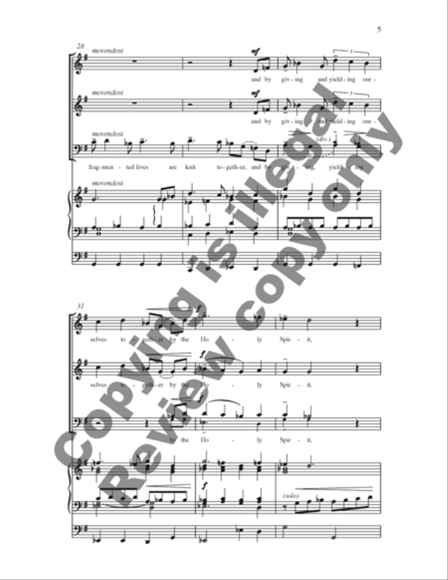 As Truly as God is our Father 3-Part scores gallery preview page 17