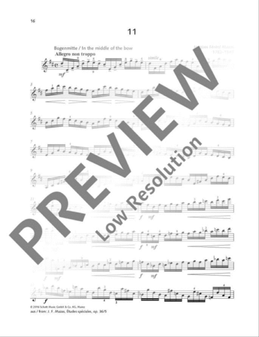 Violin Studies Violin Studies Violin Solo scores gallery preview page 17