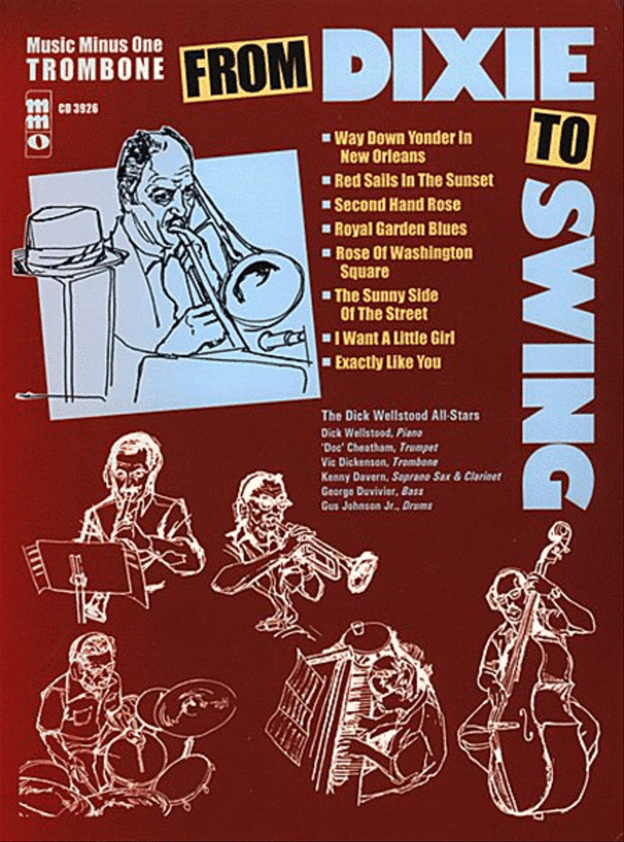 From Dixie to Swing by Various Trombone Solo - Sheet Music