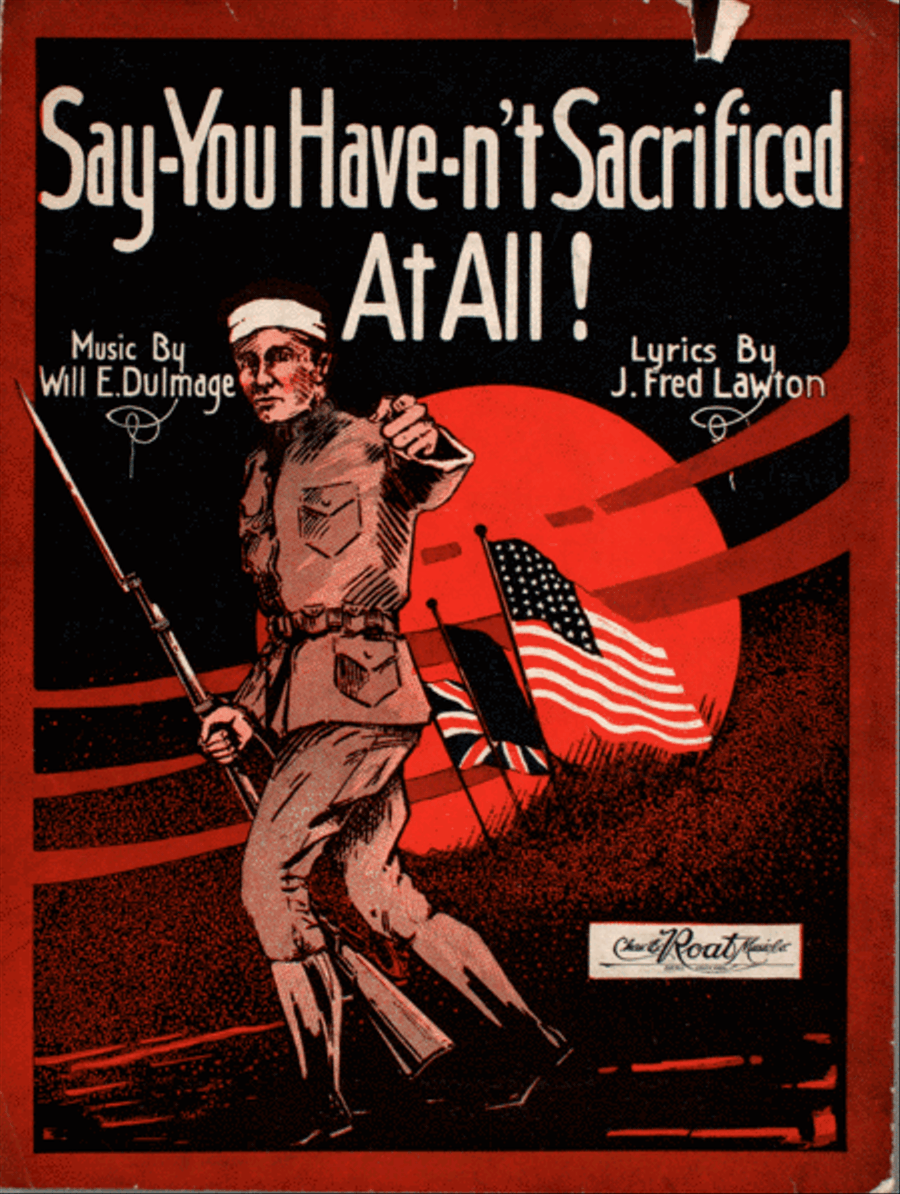 Say-You Have-n't Sacrificed At All Voice scores gallery preview page 1