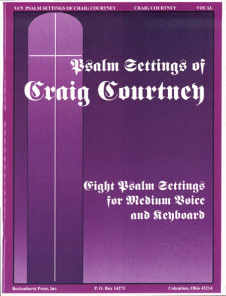Psalm Settings of Craig Courtney - Medium Voice image number null