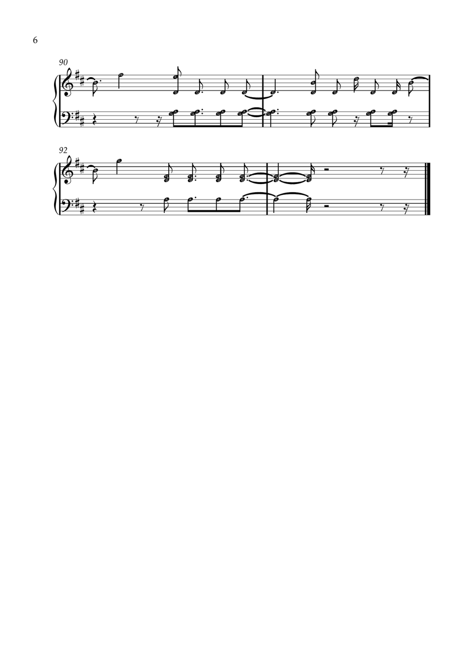 Echo Echo Easy Piano scores gallery preview page 6