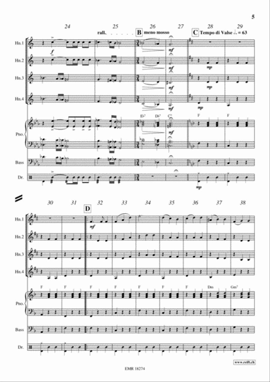 Movie Sequences Horn scores gallery preview page 5