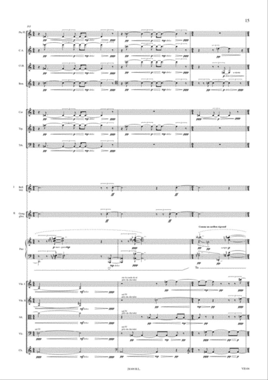 L'Origine Du Monde Orchestra scores gallery preview page 7