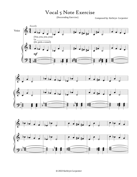 Fun and Fabulous Vocal Exercises & Warm - Ups for Soloists and Choir Choir - Digital Sheet Music