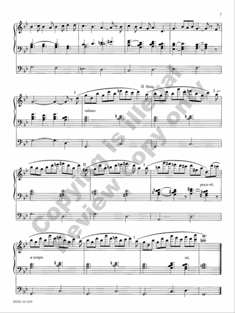 Hark! The Glad Sound Hark! The Glad Sound Organ scores gallery preview page 20