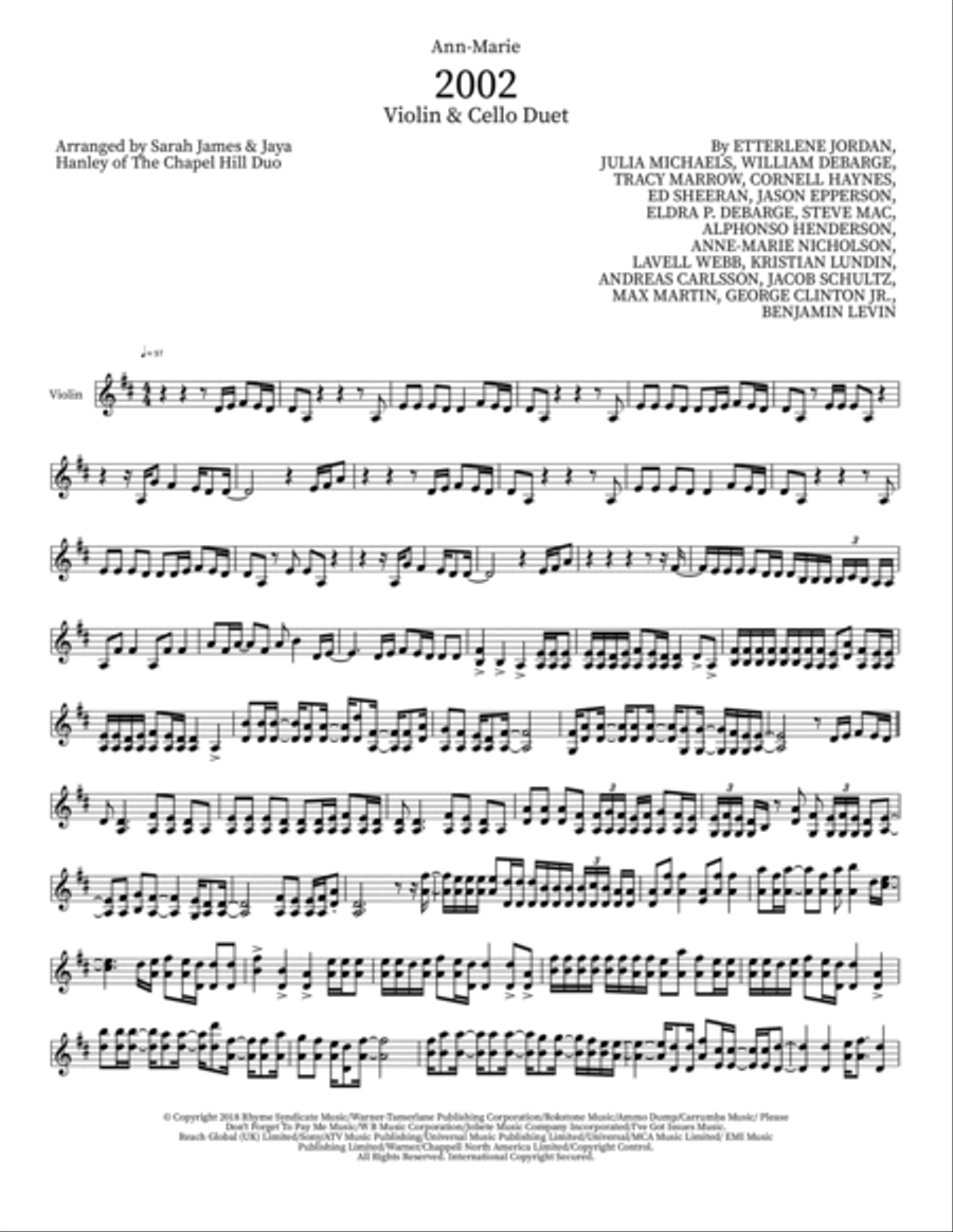 2002 String Duet scores gallery preview page 4