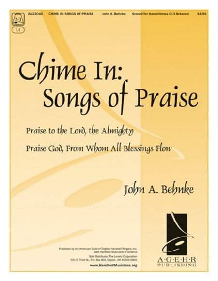 Chime In: Songs of Praise image number null