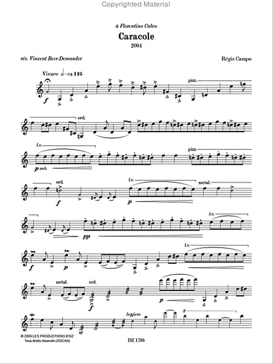 Caracole Caracole Mandolin scores gallery preview page 2