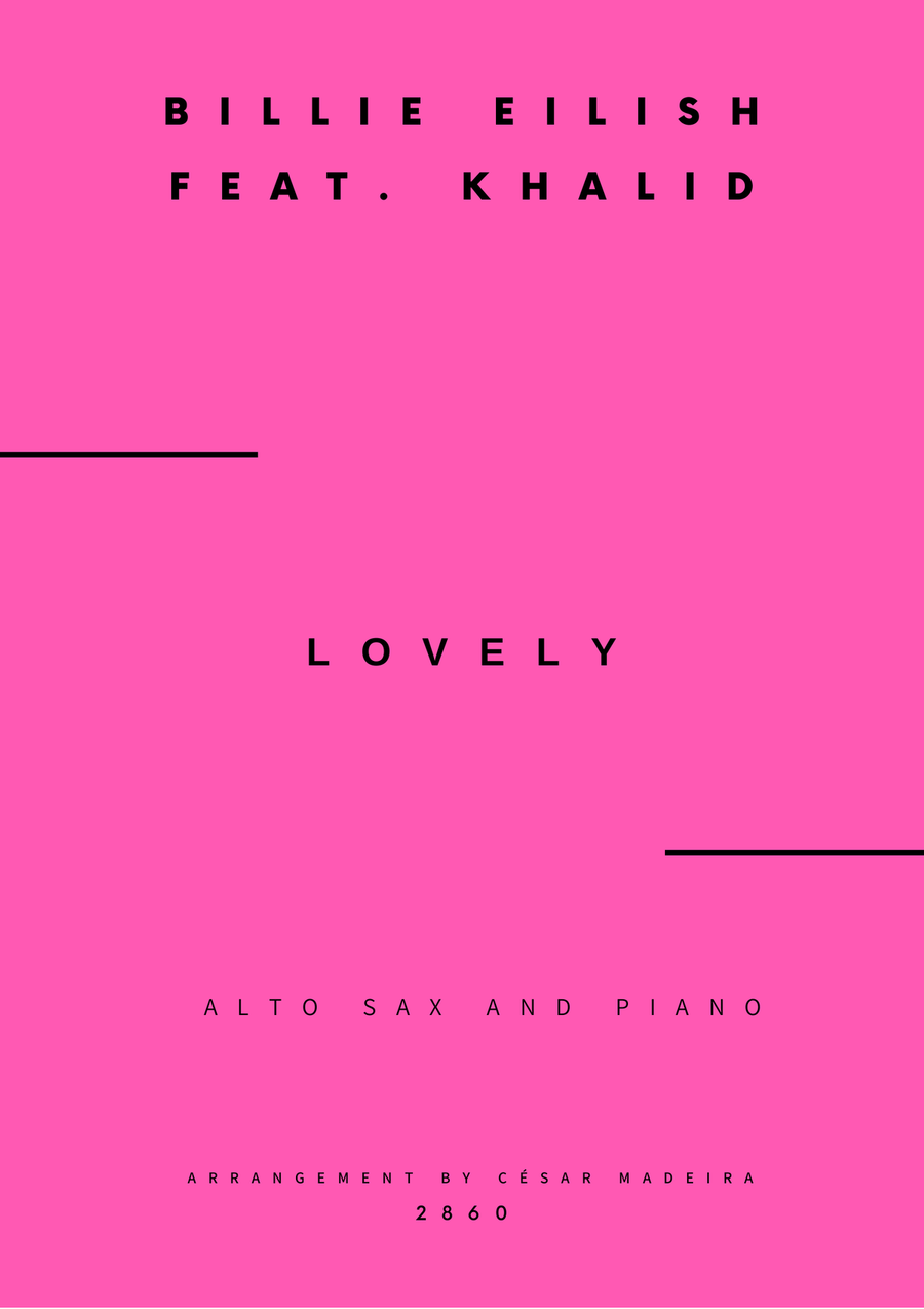 Lovely Alto Saxophone scores gallery preview page 1