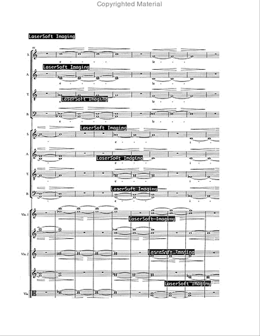 Sunrise Mass (Full Score Only) Choir scores gallery preview page 4