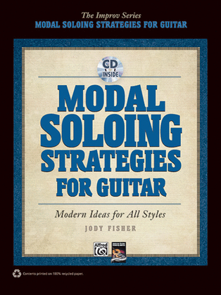 Book cover for Modal Soloing Strategies for Guitar