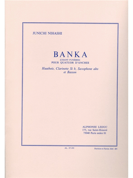 Banka (quartet-woodwind)