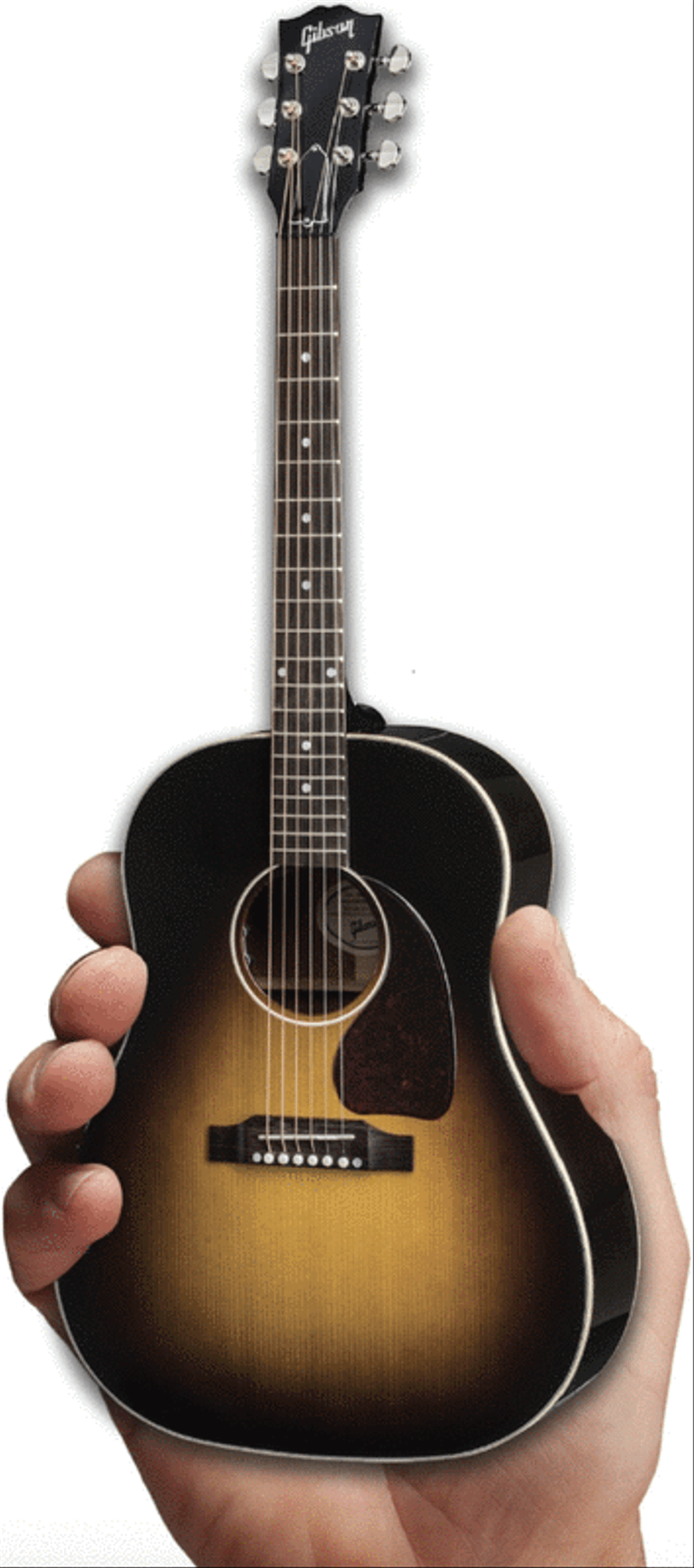 Gibson J-45 Vintage Sunburst Mini Guitar Replica School and Community scores gallery preview page 1