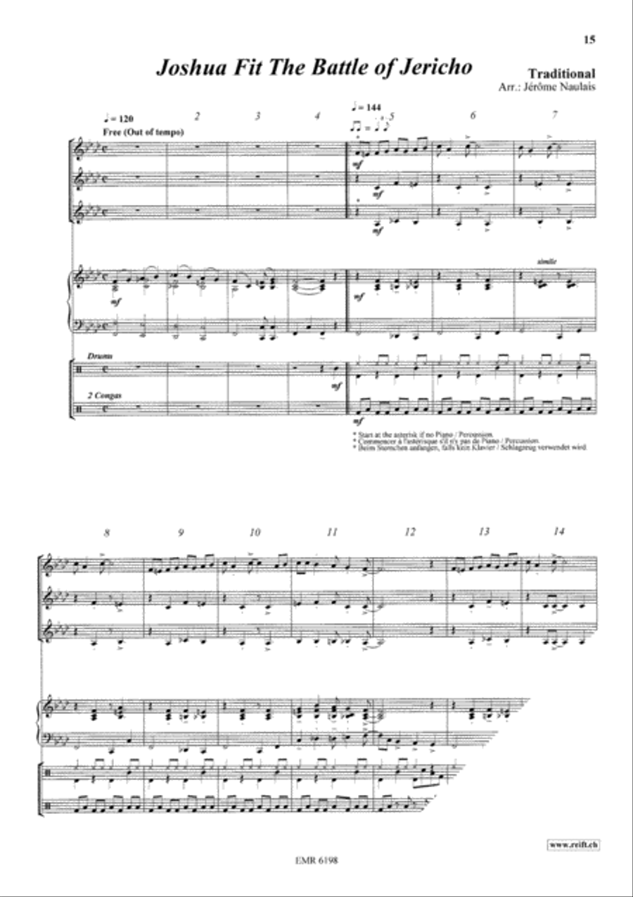 Album Volume 8 Album Volume 8 Trumpet Trio scores gallery preview page 9