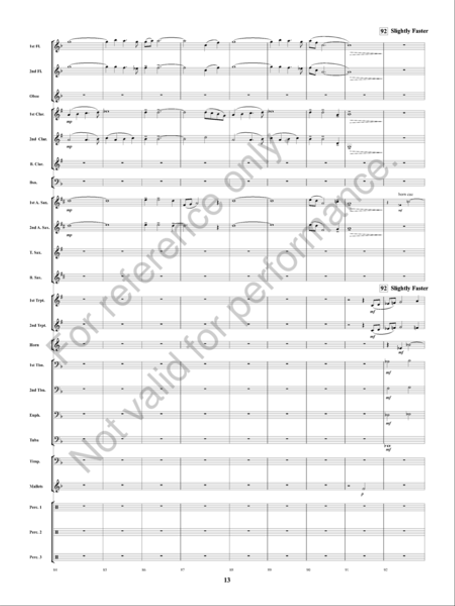 Carolina's Majesty Concert Band scores gallery preview page 14