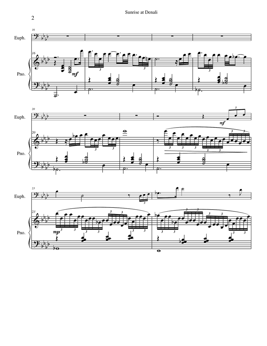 The Last Frontier The Last Frontier Euphonium scores gallery preview page 2