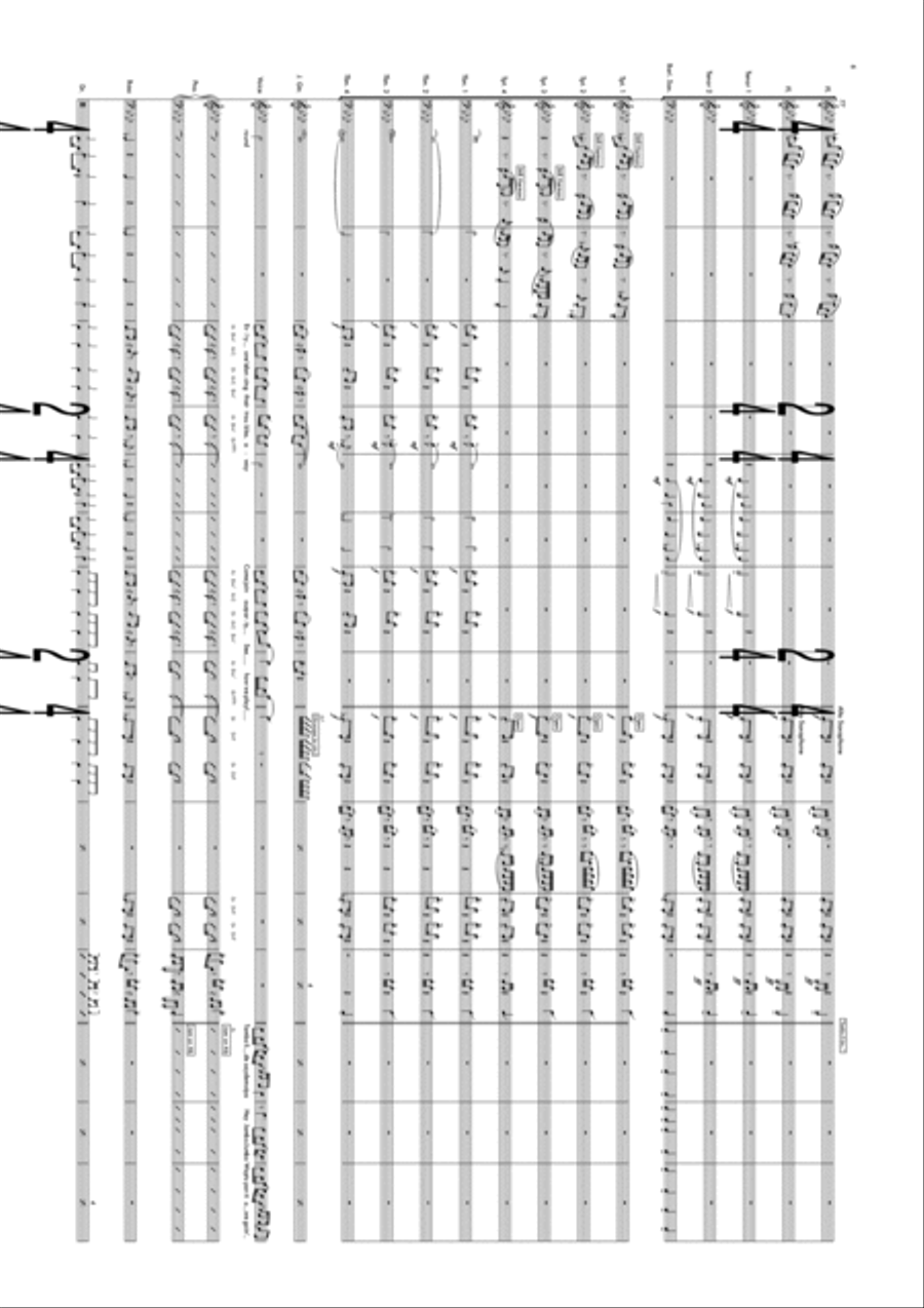All Night Long (all Night) Jazz Ensemble scores gallery preview page 6