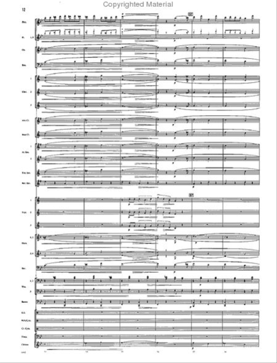 The Chimes of Liberty Concert Band scores gallery preview page 10