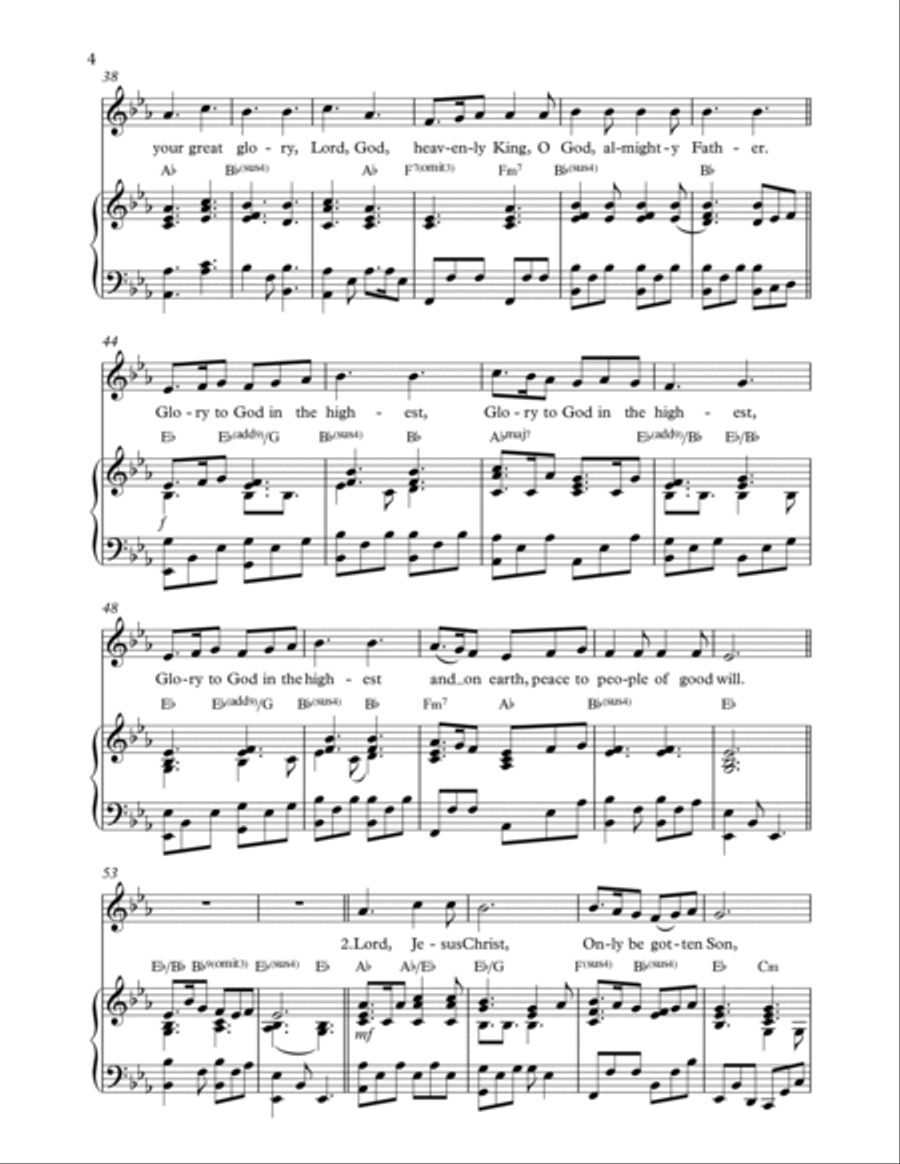 Mass of Discipleship Unison Choir scores gallery preview page 6