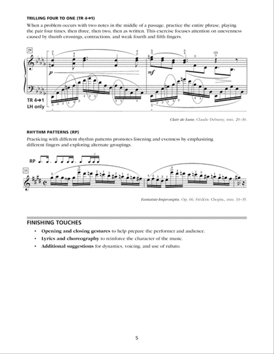 Classics for the Developing Pianist Study Guide Book 5 Small Ensemble scores gallery preview page 6
