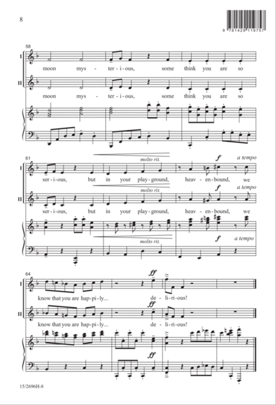 Round, Rolling Moon 2-Part scores gallery preview page 9