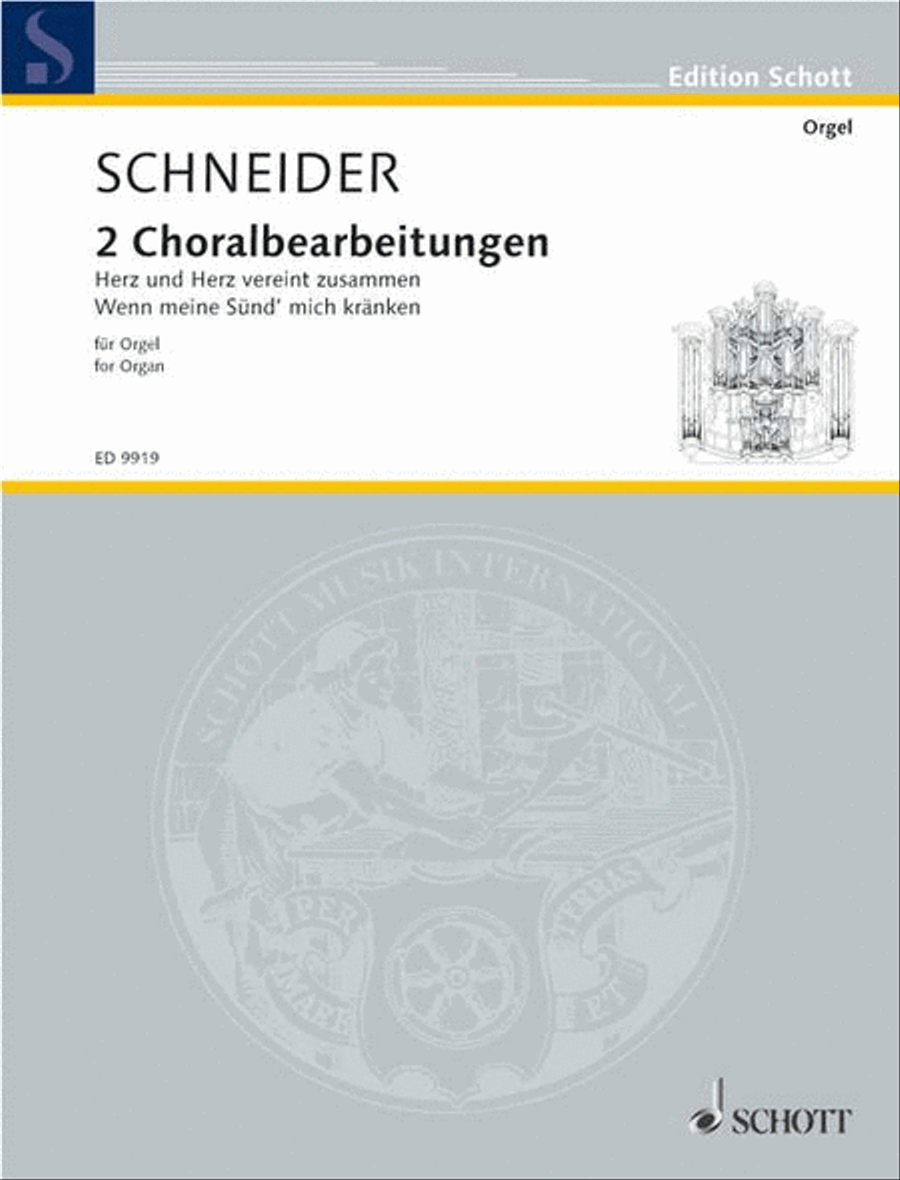 Two Choral Settings Choir scores gallery preview page 1