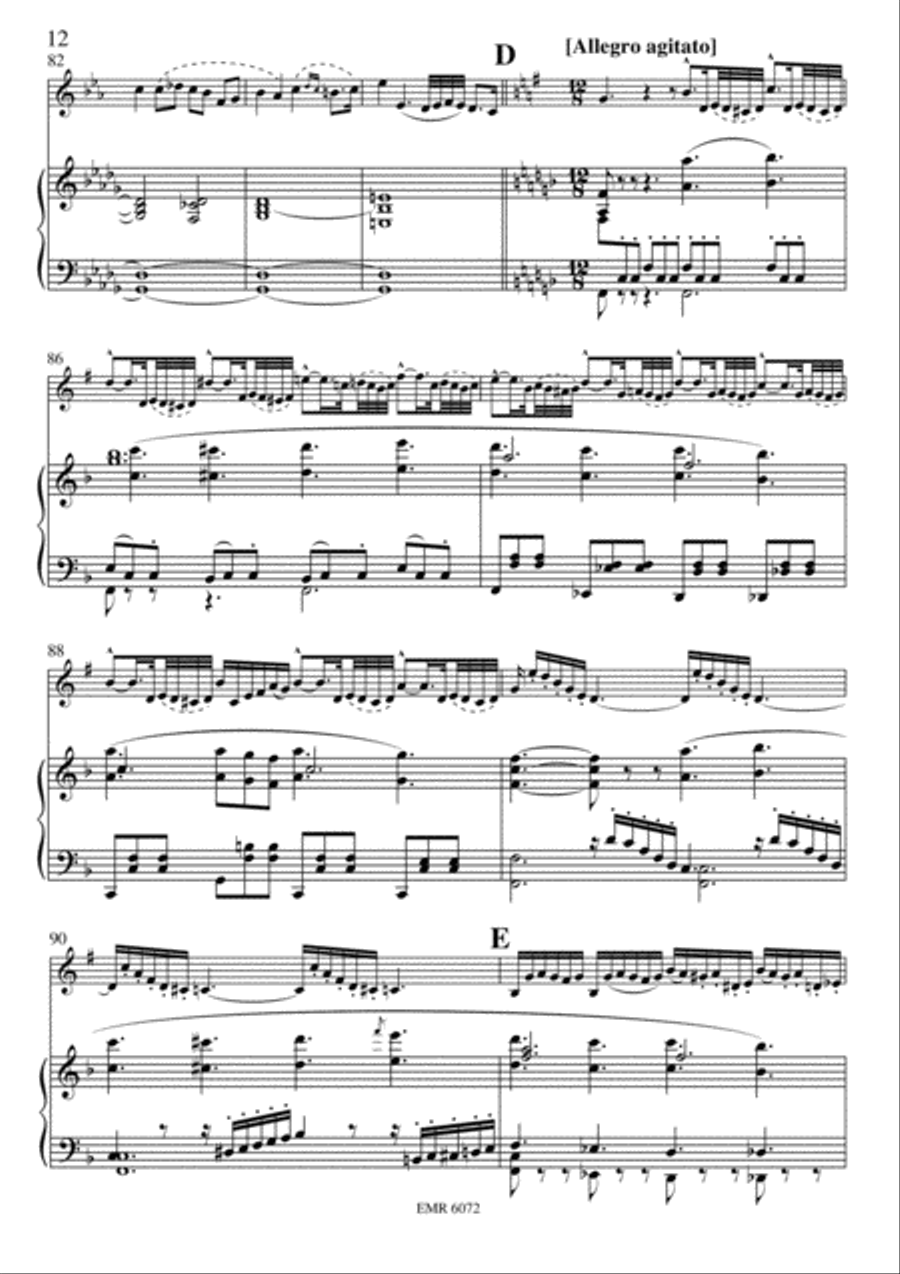 Fantasy On Motives from La Traviata Cornet scores gallery preview page 6