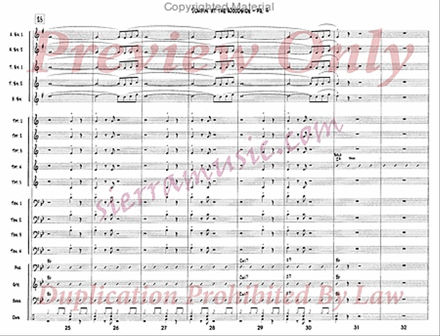 Jumpin' At The Woodside Jazz Ensemble scores gallery preview page 5