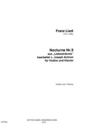 Book cover for Nocturne no. 3