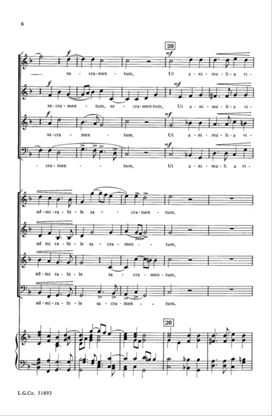 O Magnum Mysterium O Magnum Mysterium Choir scores gallery preview page 5