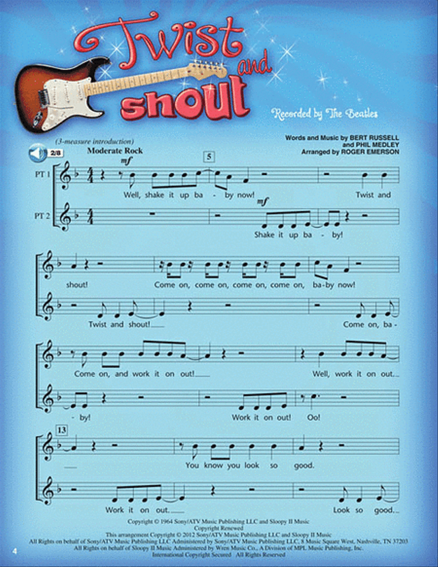 Making the Band Choir scores gallery preview page 4