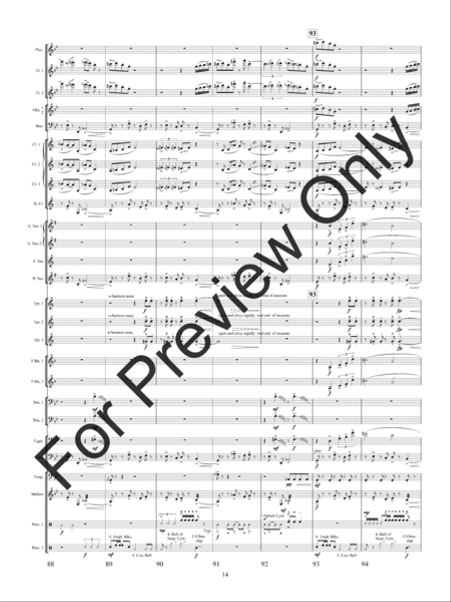 Spitfire Spitfire Concert Band scores gallery preview page 17