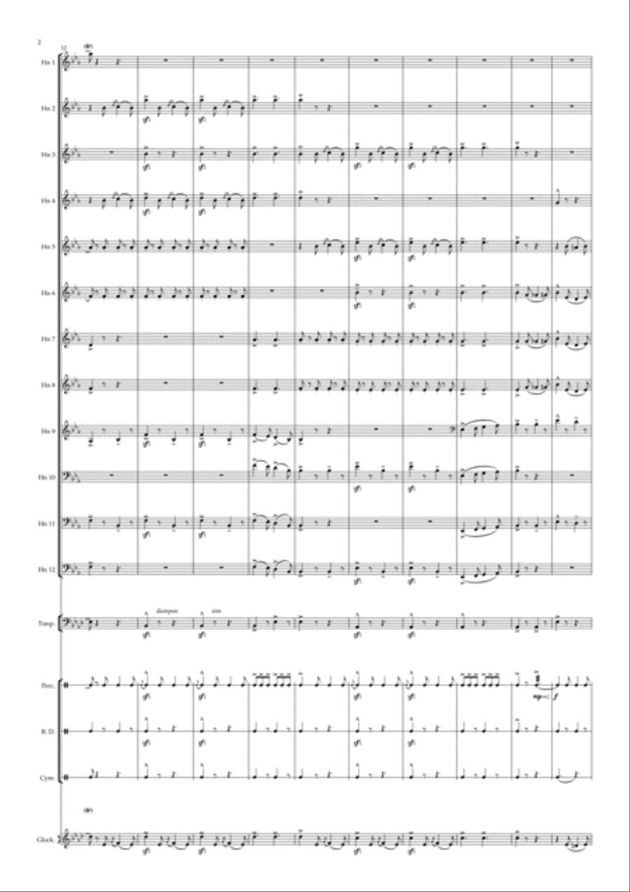 March From The Great Waldo Pepper Horn scores gallery preview page 2