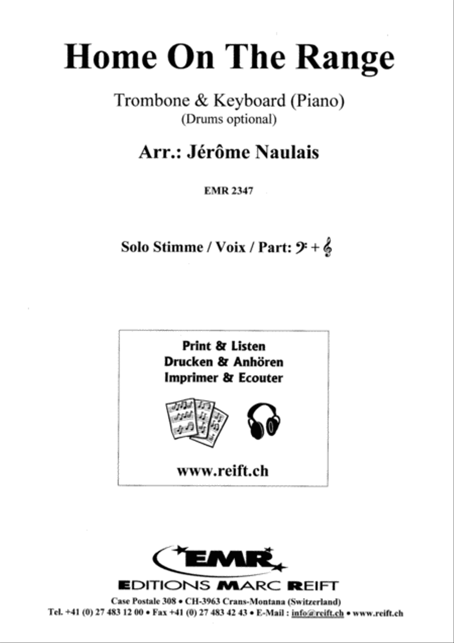 Home on the Range Piano Accompaniment scores gallery preview page 2