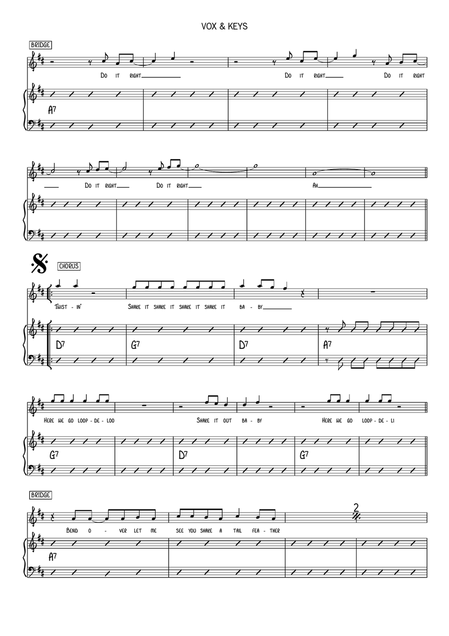 Shake A Tail Feather Small Ensemble scores gallery preview page 6