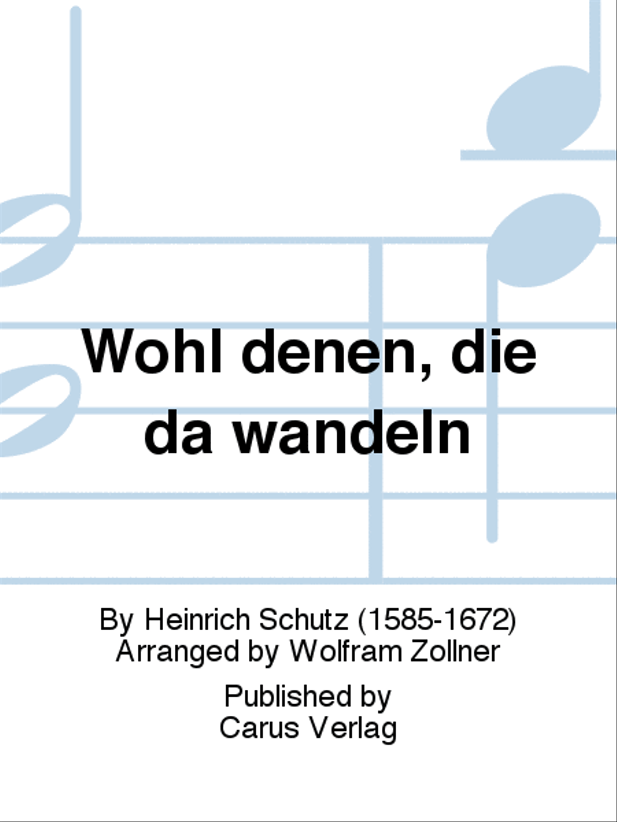 Wohl denen, die da wandeln 4-Part scores gallery preview page 1