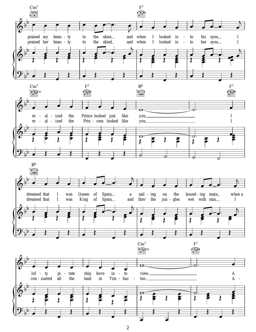 I Dreamed Acoustic Guitar scores gallery preview page 2