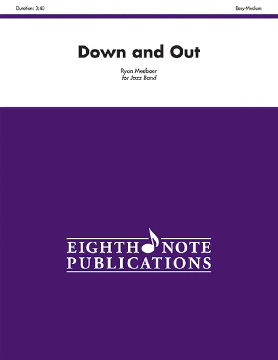 Down and Out Down and Out Jazz Ensemble scores gallery preview page 1