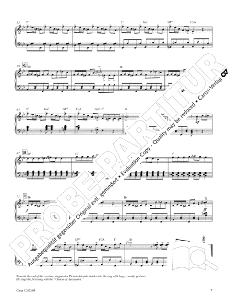 Circus Allegro Circus Allegro Choir scores gallery preview page 8