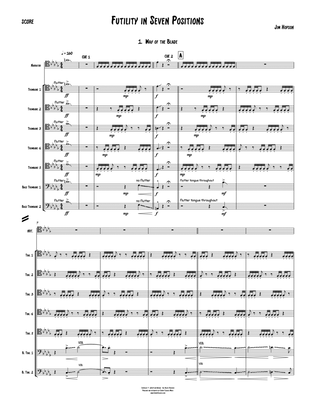 Futility In Seven Positions for Trombone Ensemble and Narrator