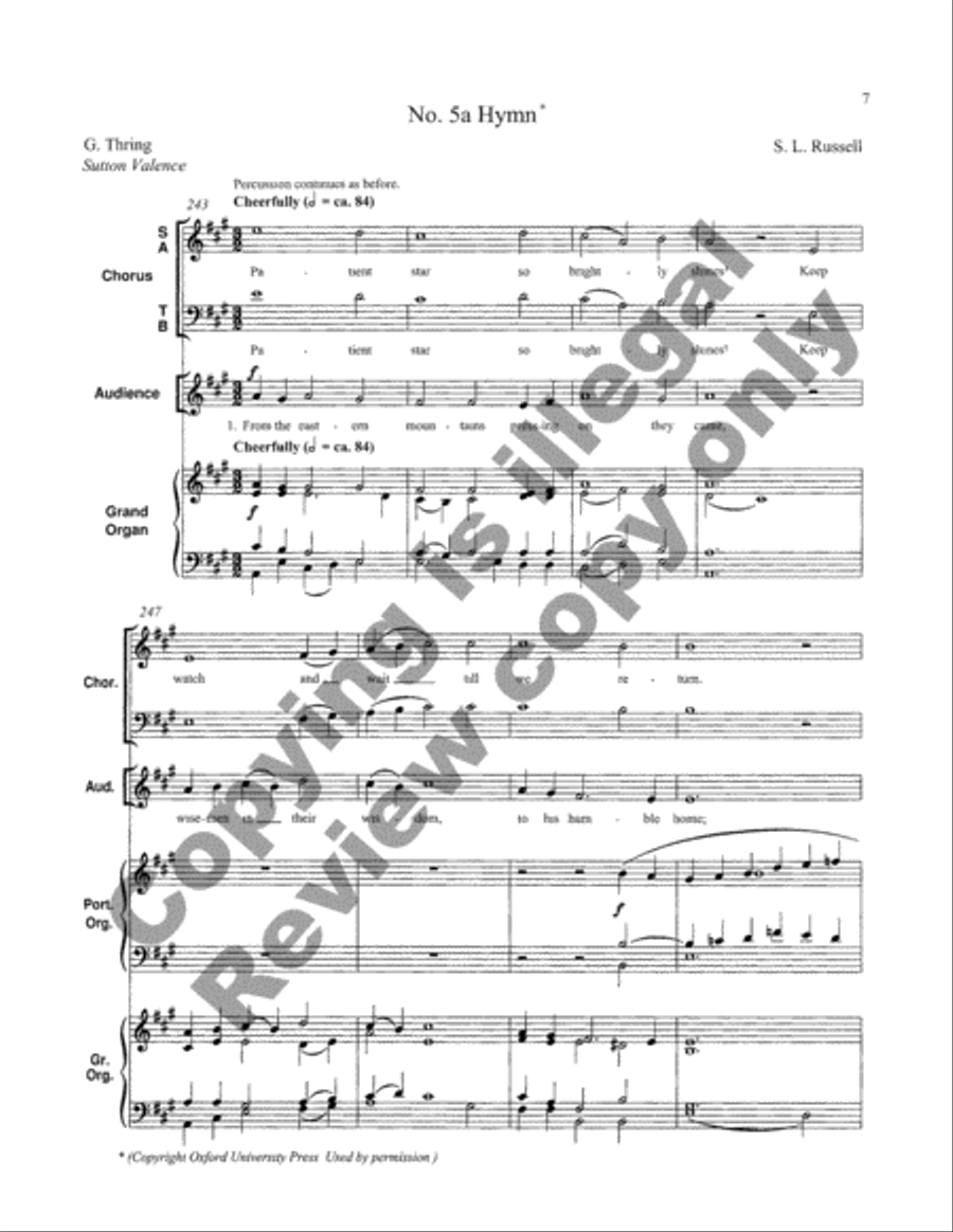 The Wise Women (Choral Score)