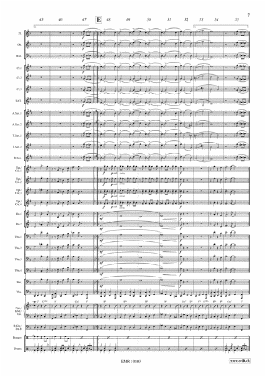 Rush Hour Rush Hour Concert Band scores gallery preview page 8