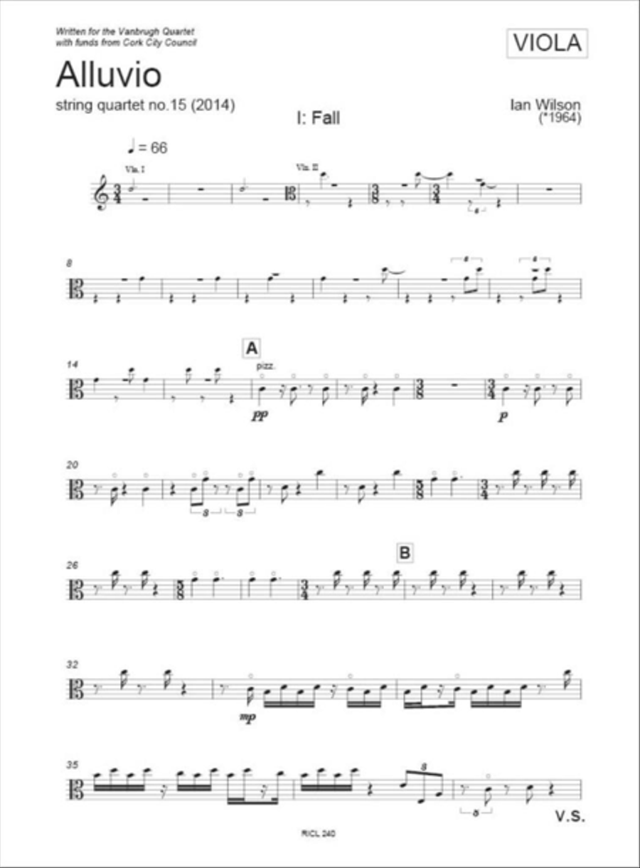 Alluvio String Quartet scores gallery preview page 5