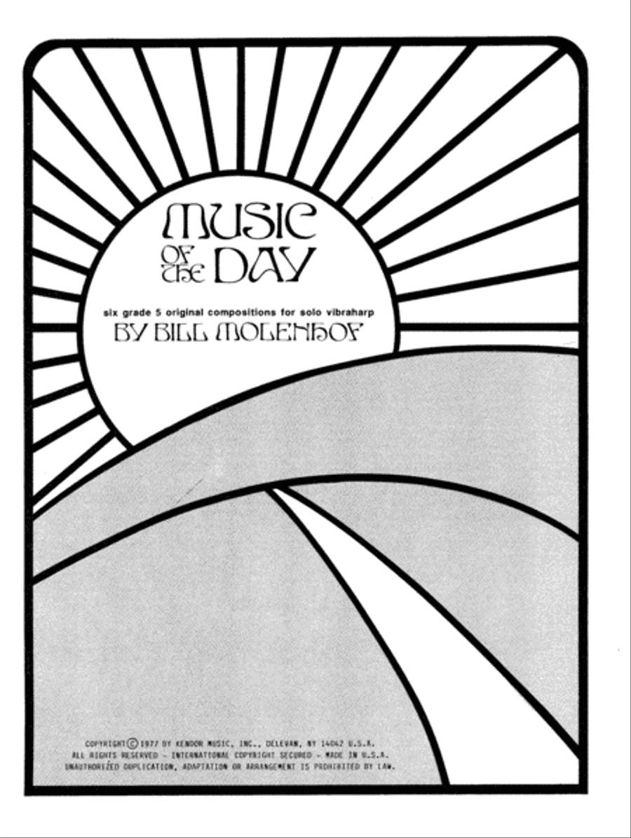 Music Of The Day (Book with MP3s) Percussion scores gallery preview page 2