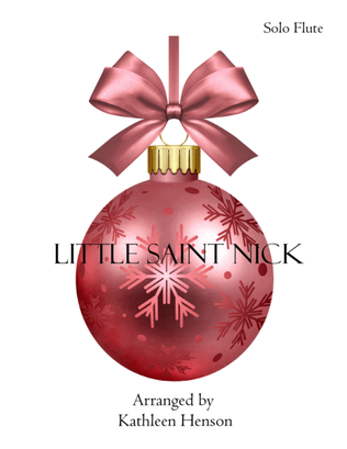 Book cover for Little Saint Nick