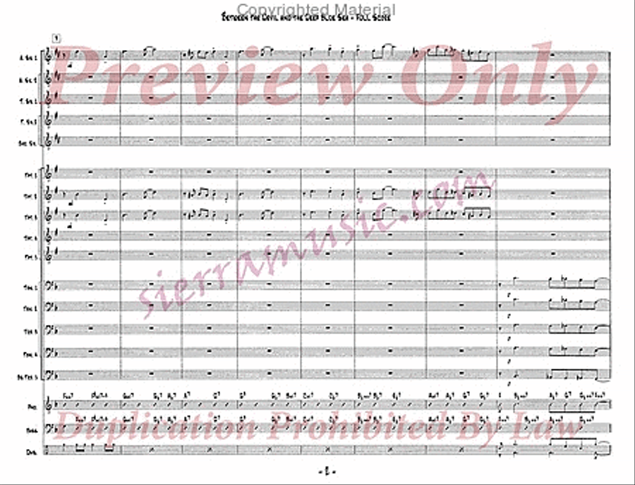 Between The Devil And The Deep Blue Sea Jazz Ensemble scores gallery preview page 3